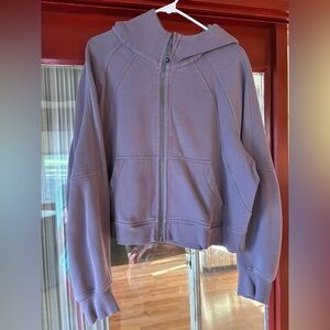Lululemon Cropped Scuba Full-Zip
